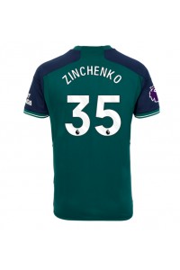 Arsenal Oleksandr Zinchenko #35 Jalkapallovaatteet Kolmaspaita 2023-24 Lyhythihainen